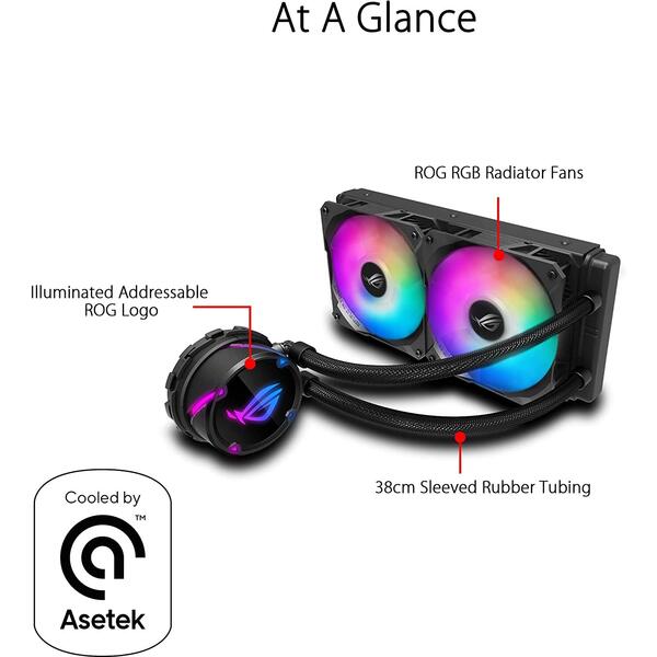 Cooler cu lichid Asus ROG STRIX LC 240 RGB