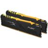 Memorie Kingston HyperX FURY RGB DDR4 16GB 3466 MHz CL16 Kit Dual Channel