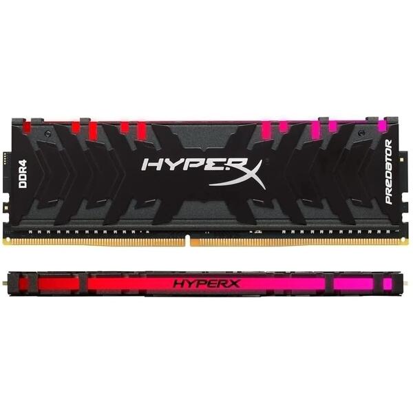 Memorie Kingston HyperX Predator RGB DDR4 32GB 3600 MHz, CL17, Kit Dual Channel