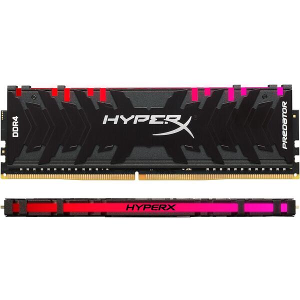 Memorie Kingston HyperX Predator RGB DDR4 16GB 4000 MHz, CL19, Kit Dual Channel