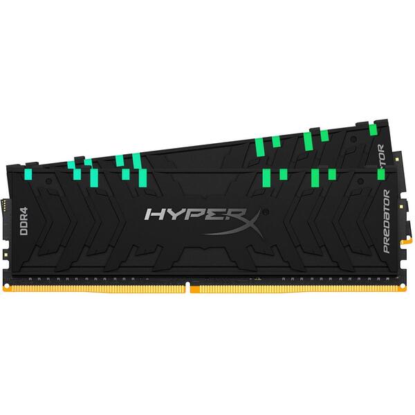 Memorie Kingston HyperX Predator RGB DDR4 16GB 4000 MHz, CL19, Kit Dual Channel