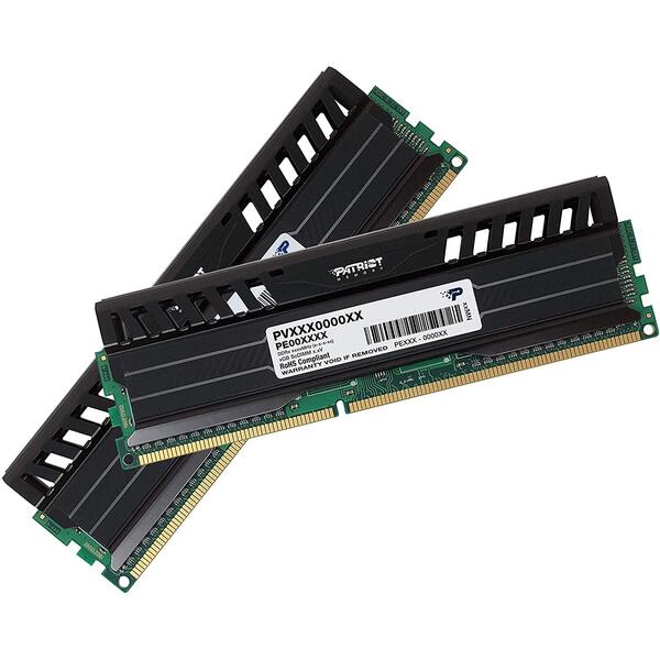 Memorie PATRIOT Extreme Performance Viper 3 Series Black Mamba Edition DDR3 16GB 1600 MHz CL10, Kit Dual Channel