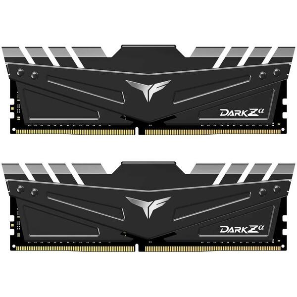 Memorie Team Group T-FORCE DARK Zα AMD Edition DDR4 32 GB 3200 MHz CL16 Kit Dual Channel