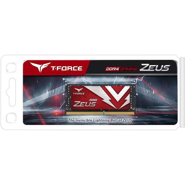 Memorie Notebook Team Group T-Force Zeus DDR4 8GB 3200MHz CL22