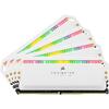 Memorie Corsair Dominator Platinum RGB DDR4 32GB 3600 MHz CL18, Kit Quad Channel White