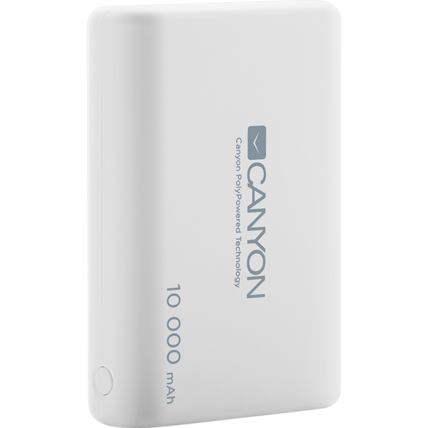 Baterie externa Canyon PB-104 10000 mAh Li-polymer, White