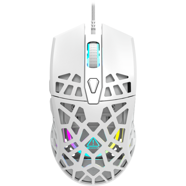 Mouse gaming Canyon Puncher GM-20 USB, White