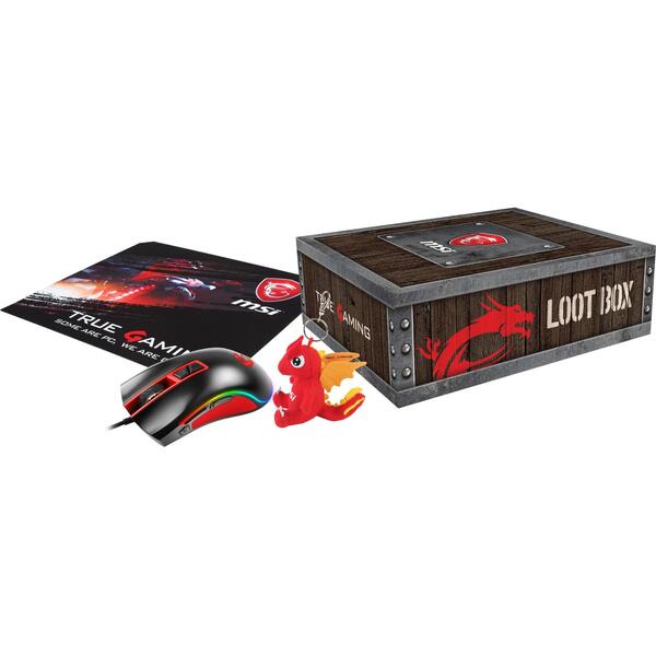 Mouse gaming MSI Loot Box Pack 2018 Level 1