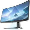 Monitor Gaming Dell Alienware AW3821DW 37.5 inch 1 ms Curbat HDR 144 Hz, Argintiu