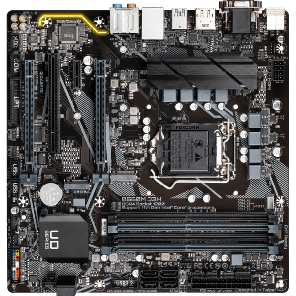 Placa de baza Gigabyte B560M D3H Socket 1200