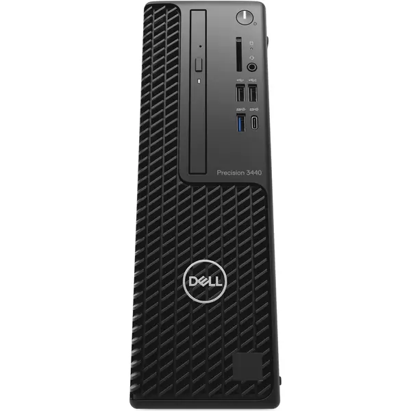 Sistem Brand Dell Precision 3440 SFF, Intel Xeon W-1250, 16GB RAM, 512GB SSD, nVidia Quadro P1000 4GB, Windows 10 Pro, Negru