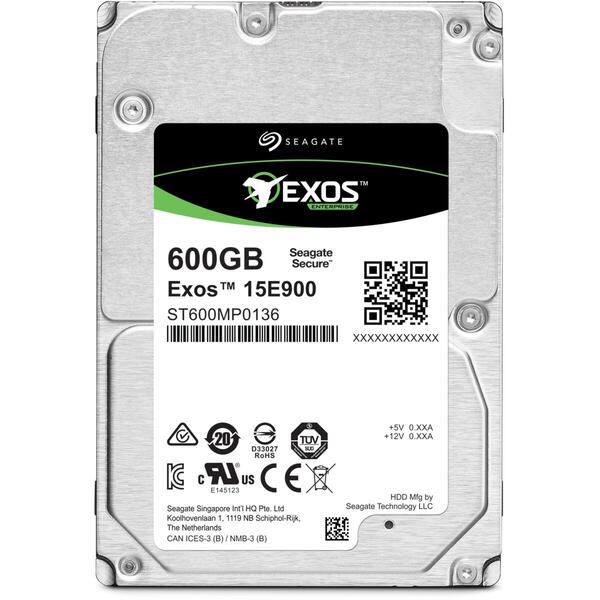 Hard Disk Server Seagate Enterprise Performance SAS 600GB, 15000 rpm, 256MB