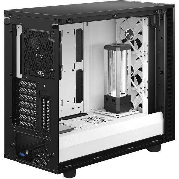 Carcasa Fractal Design Define 7 Black/White Light Tempered Glass