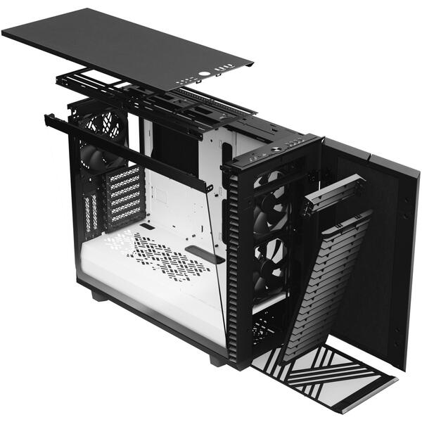 Carcasa Fractal Design Define 7 Black/White Light Tempered Glass