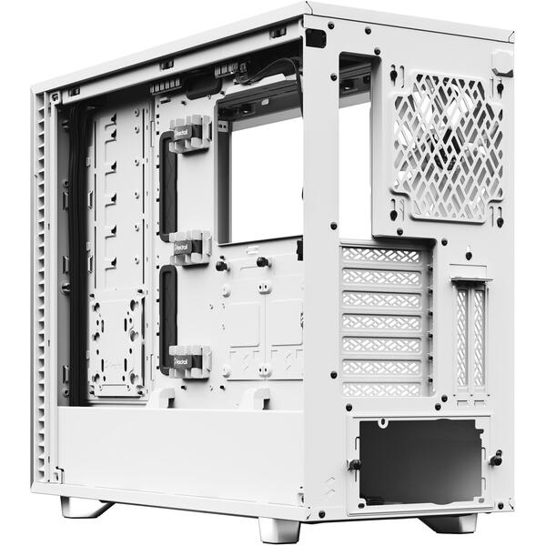 Carcasa Fractal Design Define 7 Clear Tempered Glass White