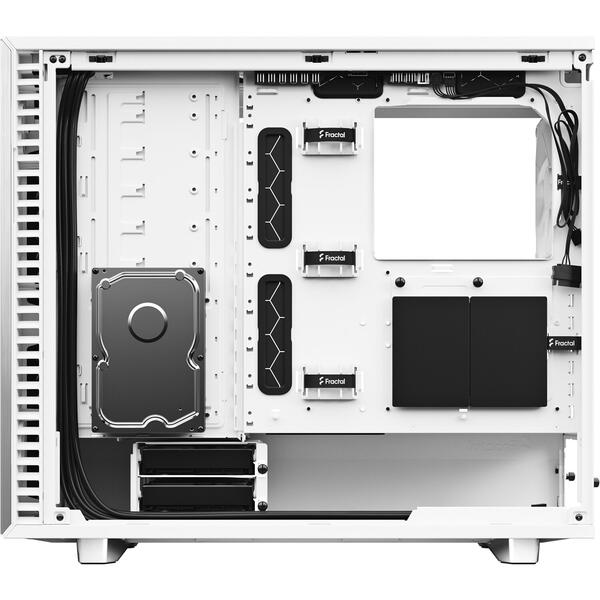 Carcasa Fractal Design Define 7 Clear Tempered Glass White