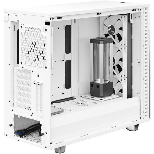 Carcasa Fractal Design Define 7 Clear Tempered Glass White