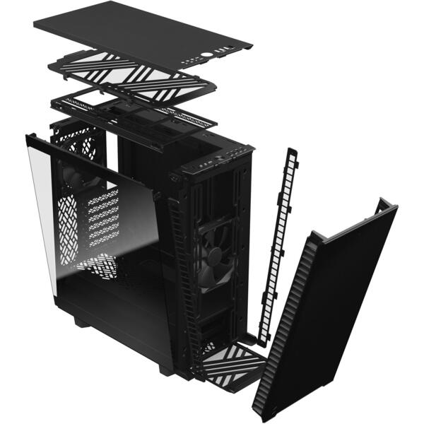 Carcasa Fractal Design Define 7 Compact Dark Tempered Glass