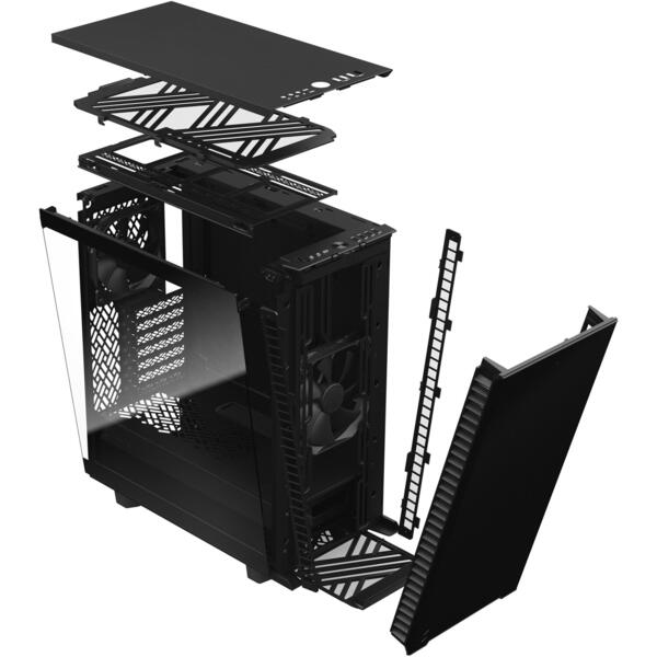 Carcasa Fractal Design Define 7 Compact Light Tempered Glass