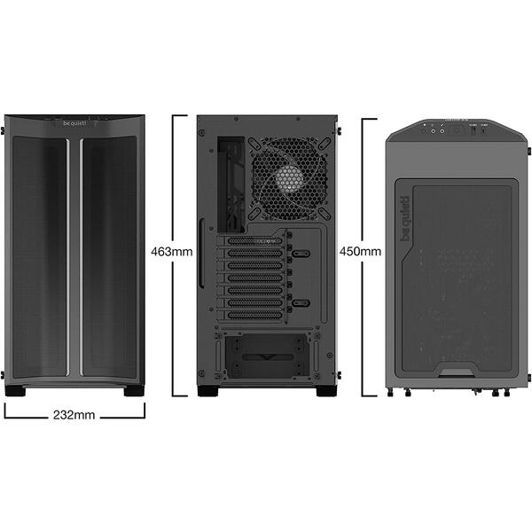 Carcasa be quiet! Pure Base 500DX Black