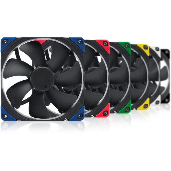 Ventilator PC Noctua NF-A14 PWM Chromax Line Black Swap