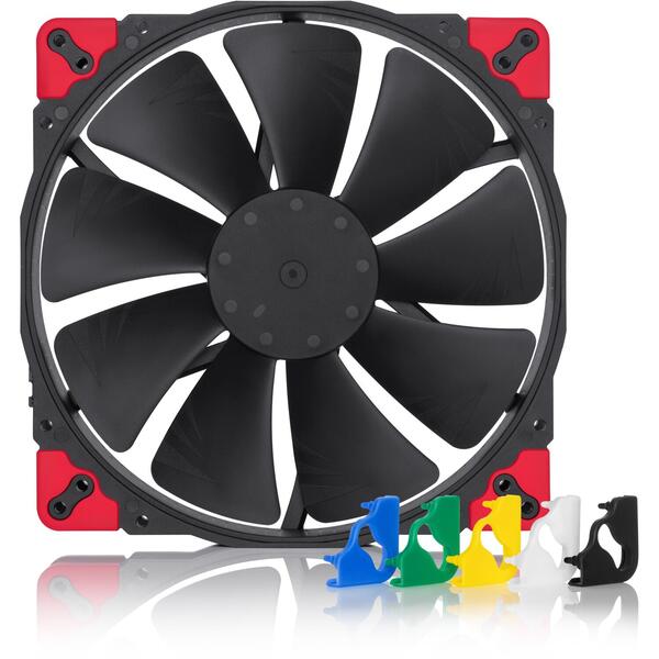 Ventilator PC Noctua NF-A20 PWM Chromax Black Swap 200mm