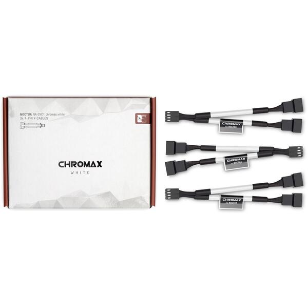 Set cabluri extensie Noctua NA-SYC1 chromax.white