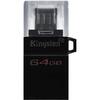 Memorie USB Kingston DataTraveler microDuo G2 64GB USB 3.2 Black