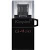 Memorie USB Kingston DataTraveler microDuo G2 64GB USB 3.2 Black