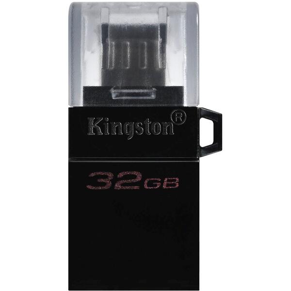 Memorie USB Kingston DataTraveler microDuo G2 32GB USB 3.2 Black