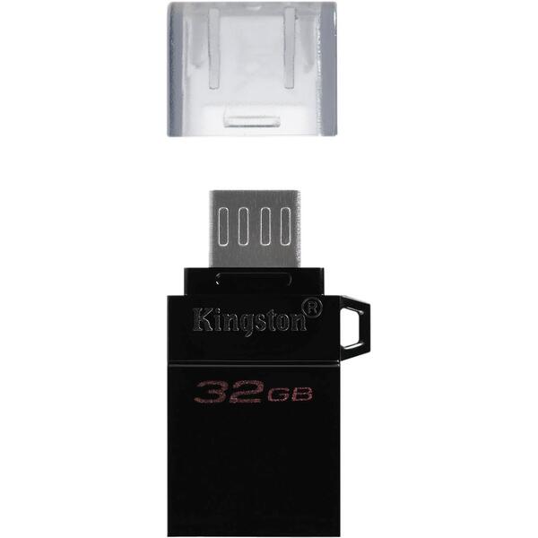 Memorie USB Kingston DataTraveler microDuo G2 32GB USB 3.2 Black