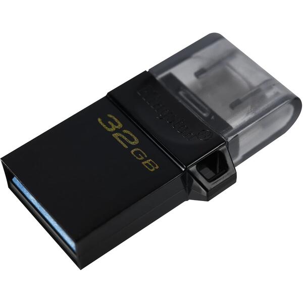 Memorie USB Kingston DataTraveler microDuo G2 32GB USB 3.2 Black