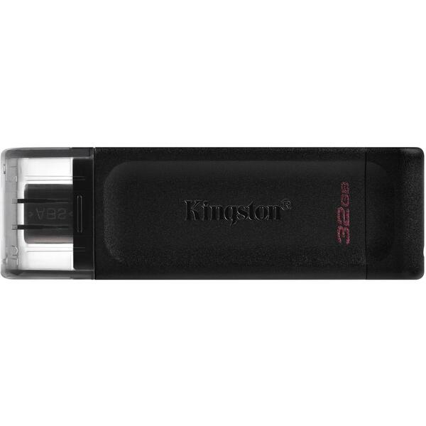 Memorie USB Kingston DataTraveler 70 32GB USB 3.2 Type-C Black