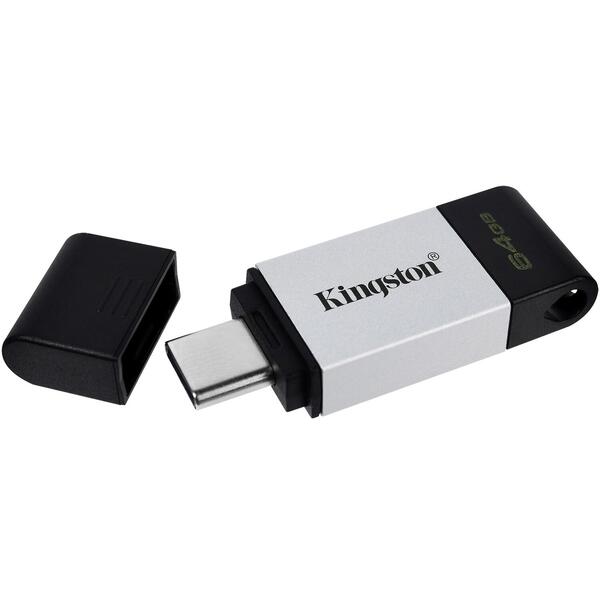 Memorie USB Kingston DataTraveler 80 64GB USB 3.2 Type-C