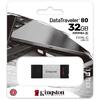 Memorie USB Kingston DataTraveler 80 32GB USB 3.2 Type-C