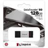 Memorie USB Kingston DataTraveler 80 128GB USB 3.2 Type-C