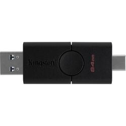 DataTraveler Duo 64GB USB 3.2 Black