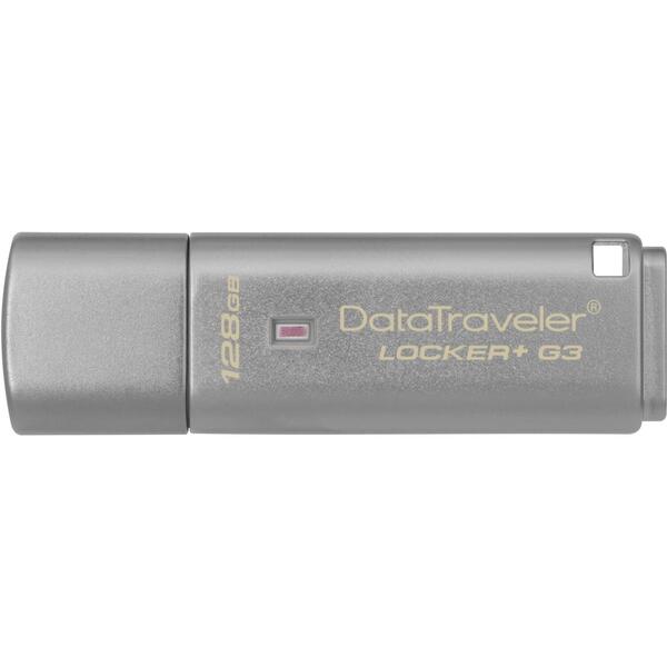 Memorie USB Kingston DataTraveler Locker+ G3 128GB USB 3.0