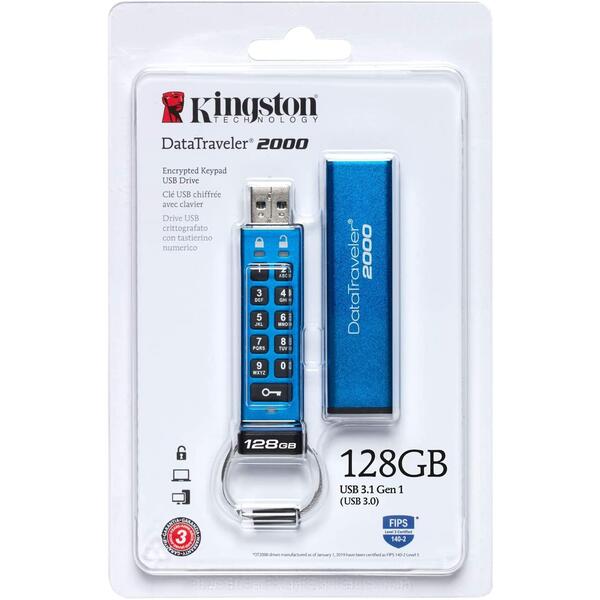 Memorie USB A-DATA DataTraveler 2000 128GB USB 3.1