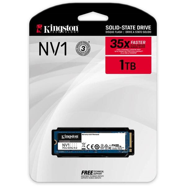 SSD Kingston NV1 1TB PCI Express 3.0 x4 M.2 2280