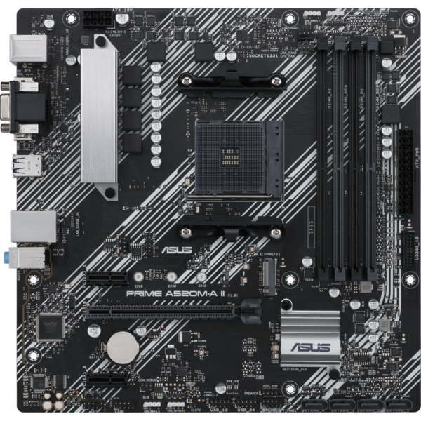 Placa de baza Asus PRIME A520M-A II Socket AM4