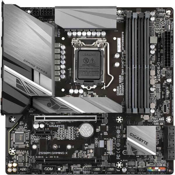 Placa de baza Gigabyte Z590M GAMING X Socket 1200