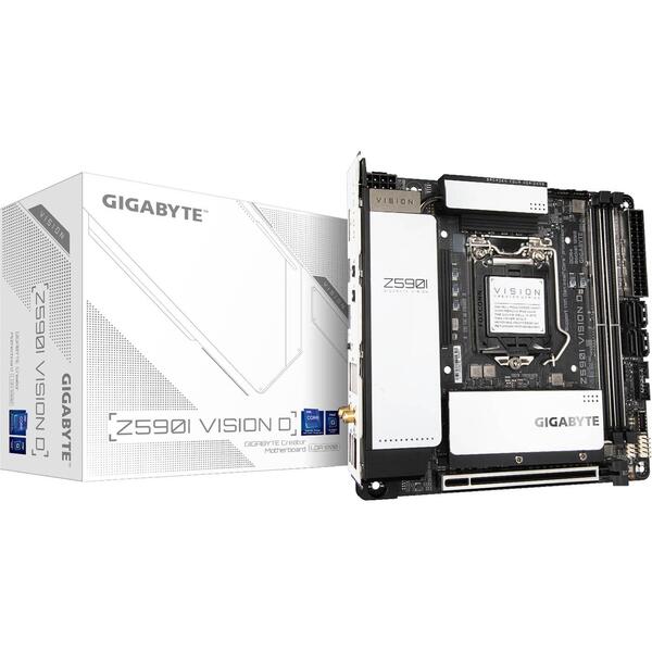 Placa de baza Gigabyte Z590I VISION D Socket 1200