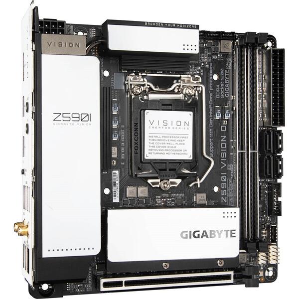 Placa de baza Gigabyte Z590I VISION D Socket 1200