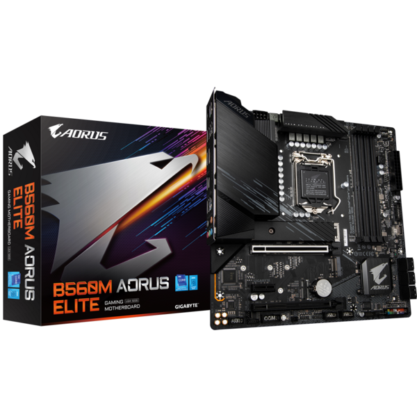 Placa de baza Gigabyte B560M AORUS ELITE Socket 1200