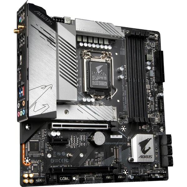 Placa de baza Gigabyte B560M AORUS PRO AX Socket 1200