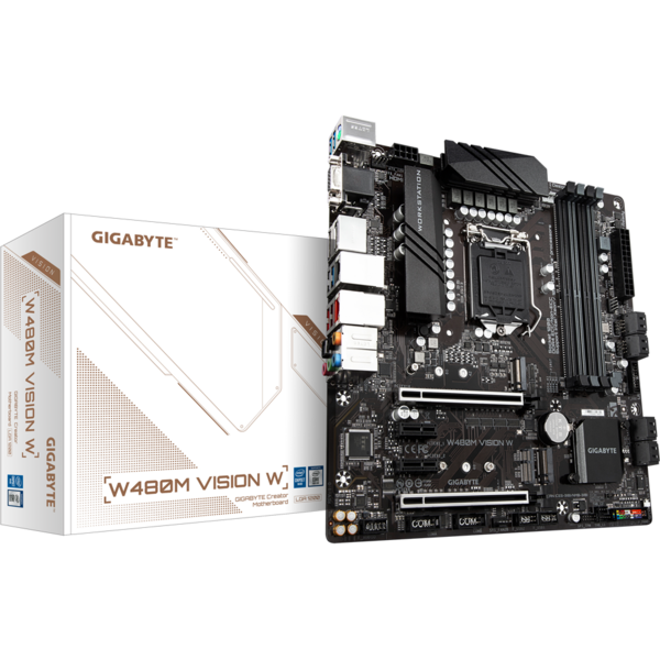 Placa de baza Gigabyte W480M VISION W Socket 1200