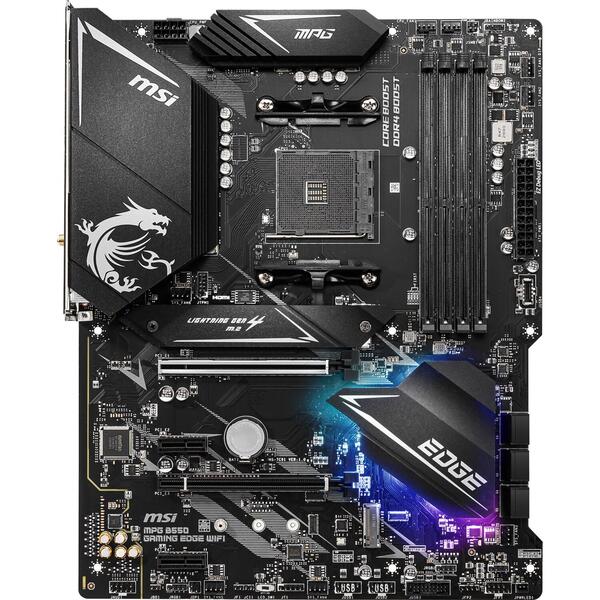 Placa de baza MSI MPG B550 GAMING EDGE WIFI Socket AM4