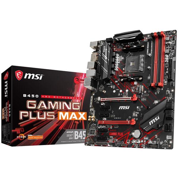 Placa de baza MSI B450 GAMING PLUS MAX Socket AM4