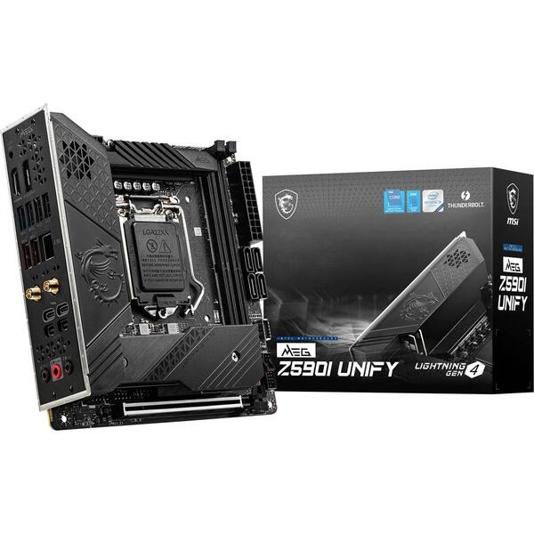 Placa de baza MSI MEG Z590I UNIFY Socket 1200